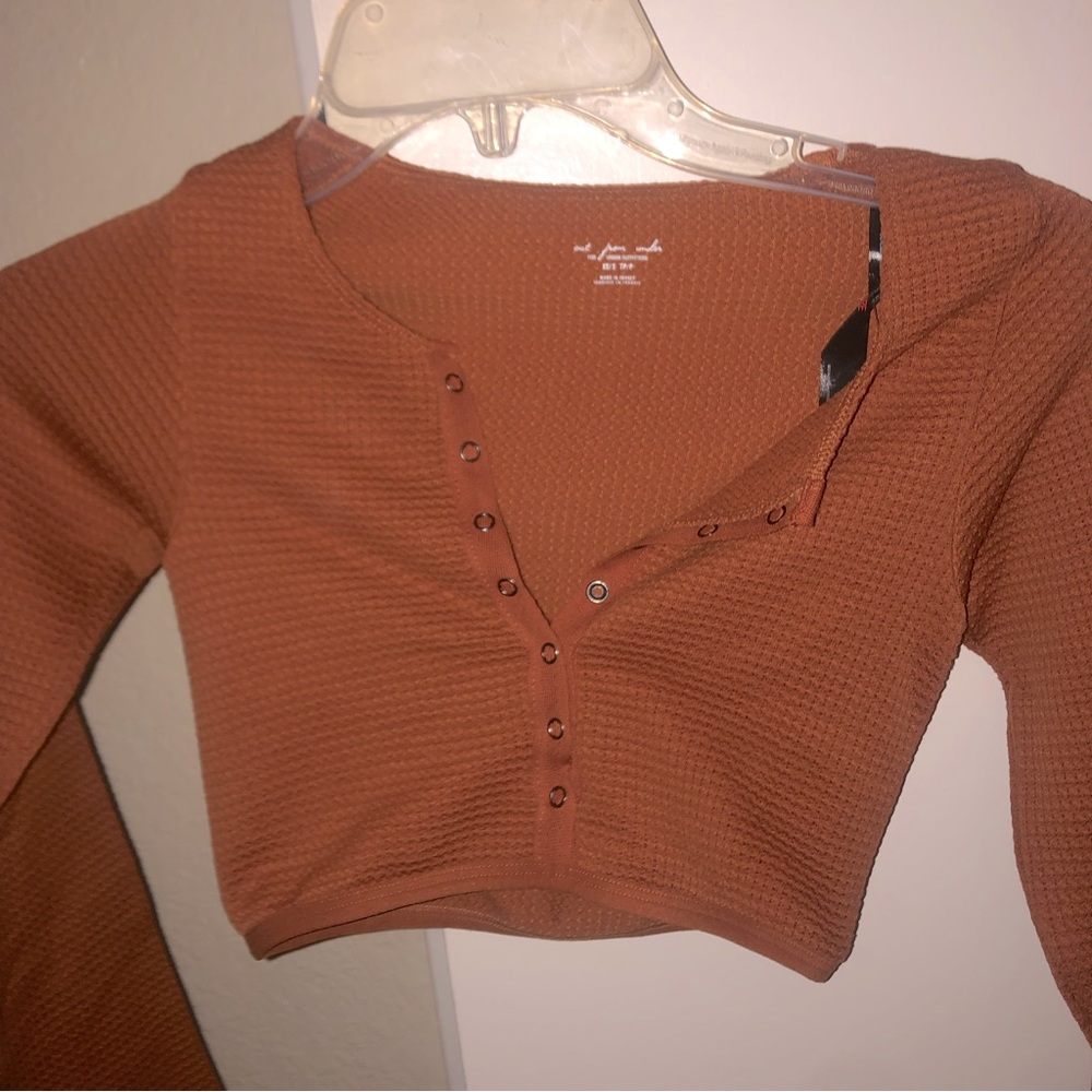 Seamless Thermal Crop Top - Out From Under